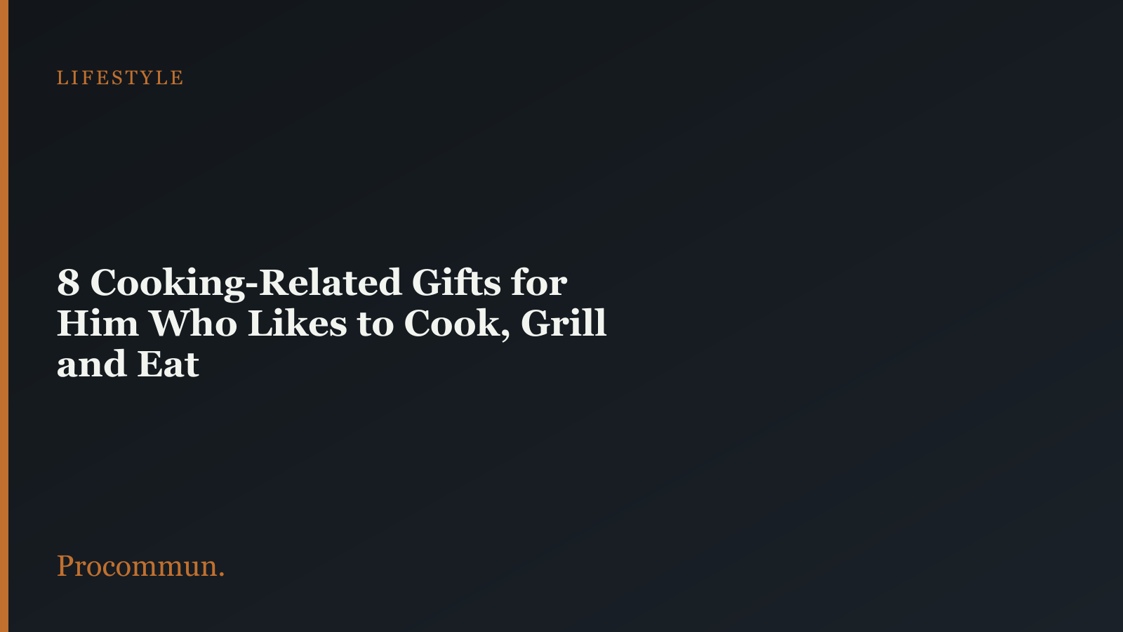 Cooking related gifts for him featured image 1