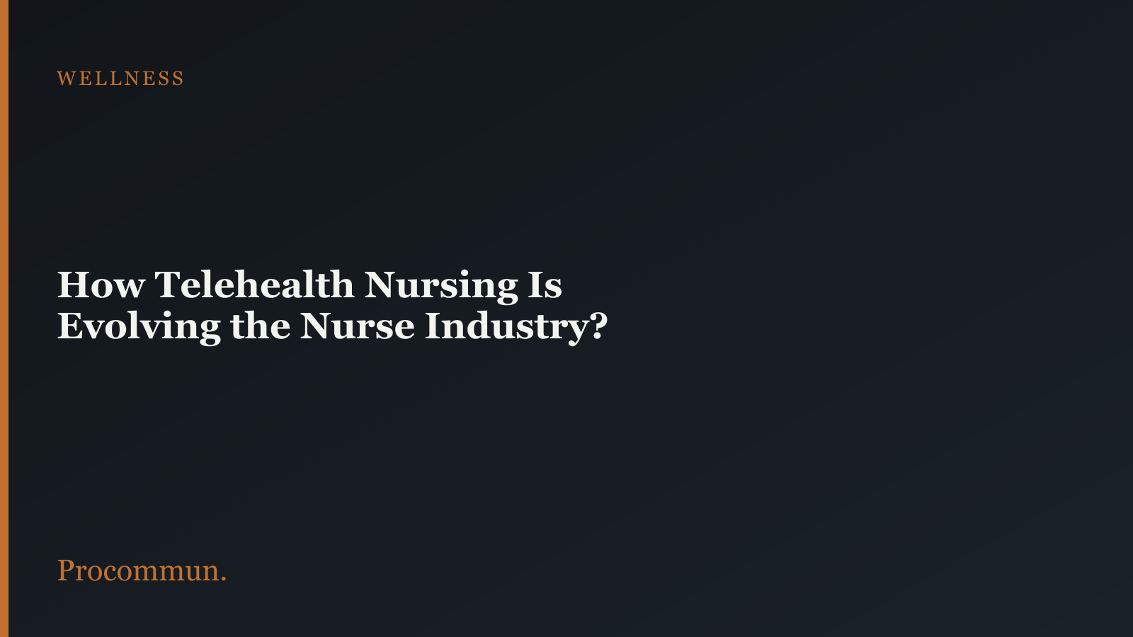 Telehealth Nursing Featured Image