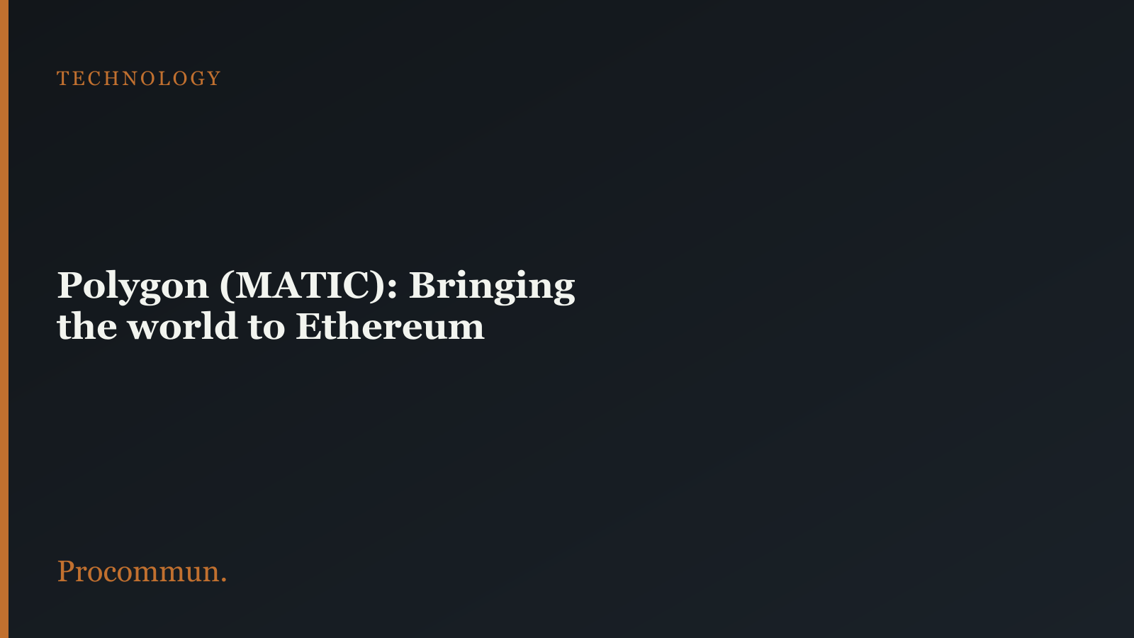 Matic network featured image