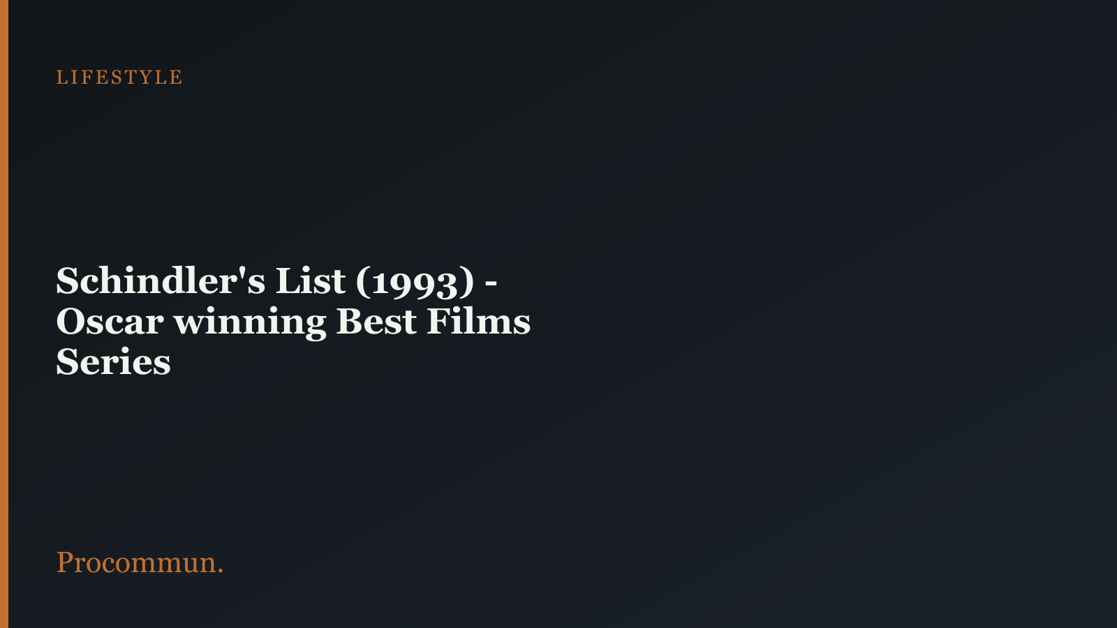 Schindlers List Featured Image 2
