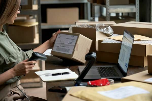 Barcode scanning products for shipping