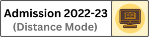 Admission 2022-23 Distance Mode