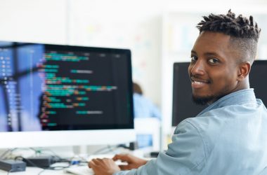 Programmer Smiling