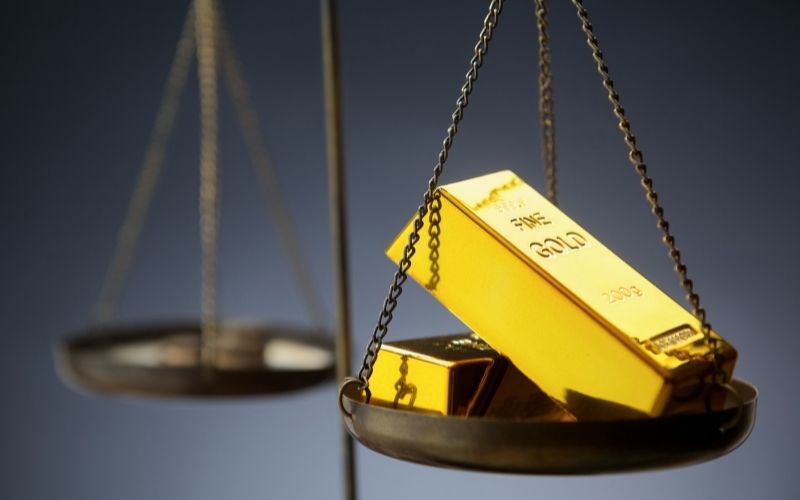 Monetary Value against gold